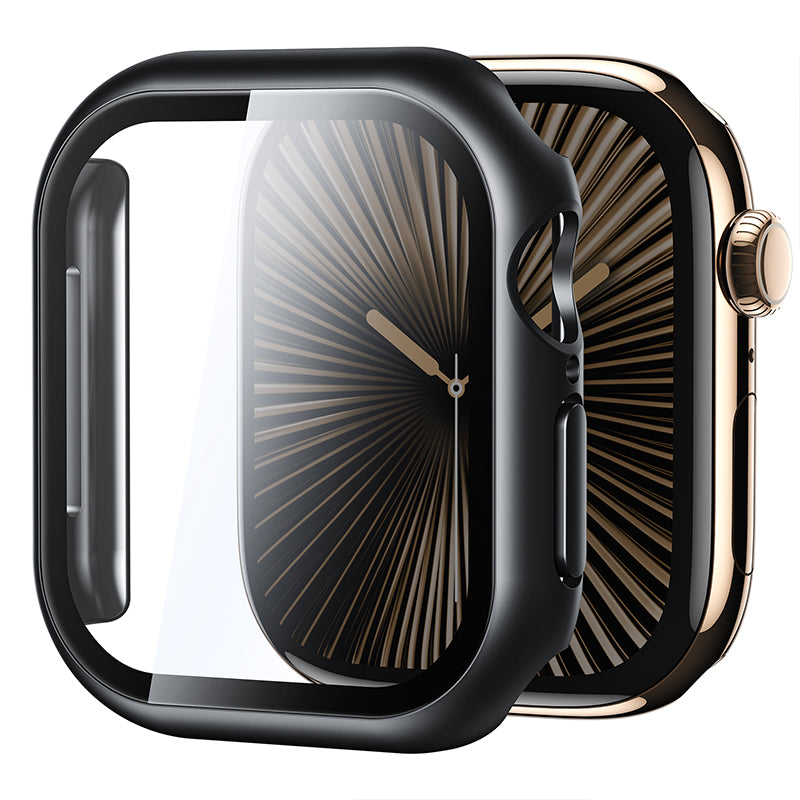 NIMASO カバー Apple watch series 11/10/9/8/7/SE/6/5/4/3/2/1/Ultra3/2/1対応 保護ケースフィルム 防水防塵