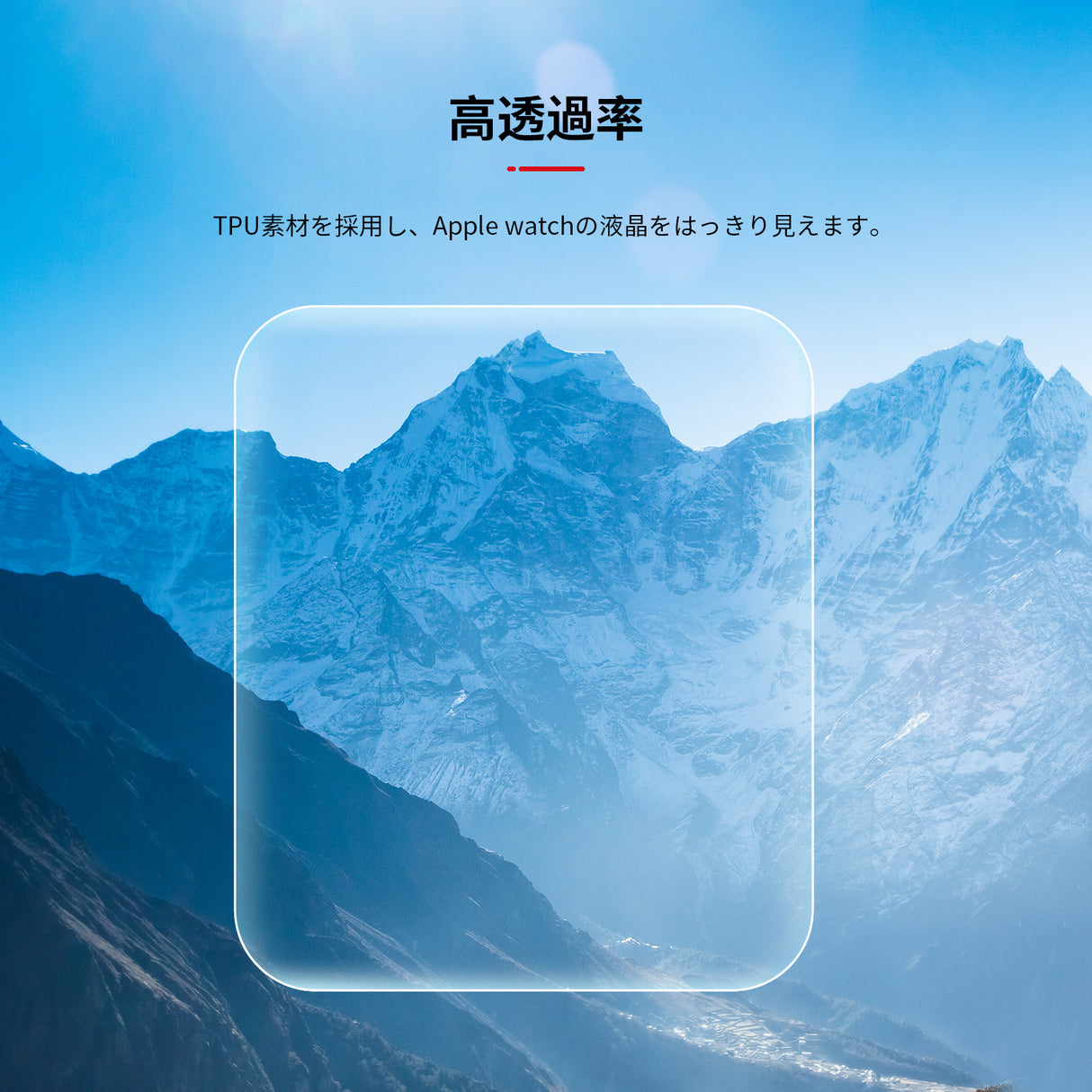 NIMASO Apple Watch series 6/5/4/3/SE対応 (38mm/40mm)用フィルム 【3/6枚入り】