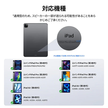 iPadケース 対応機種