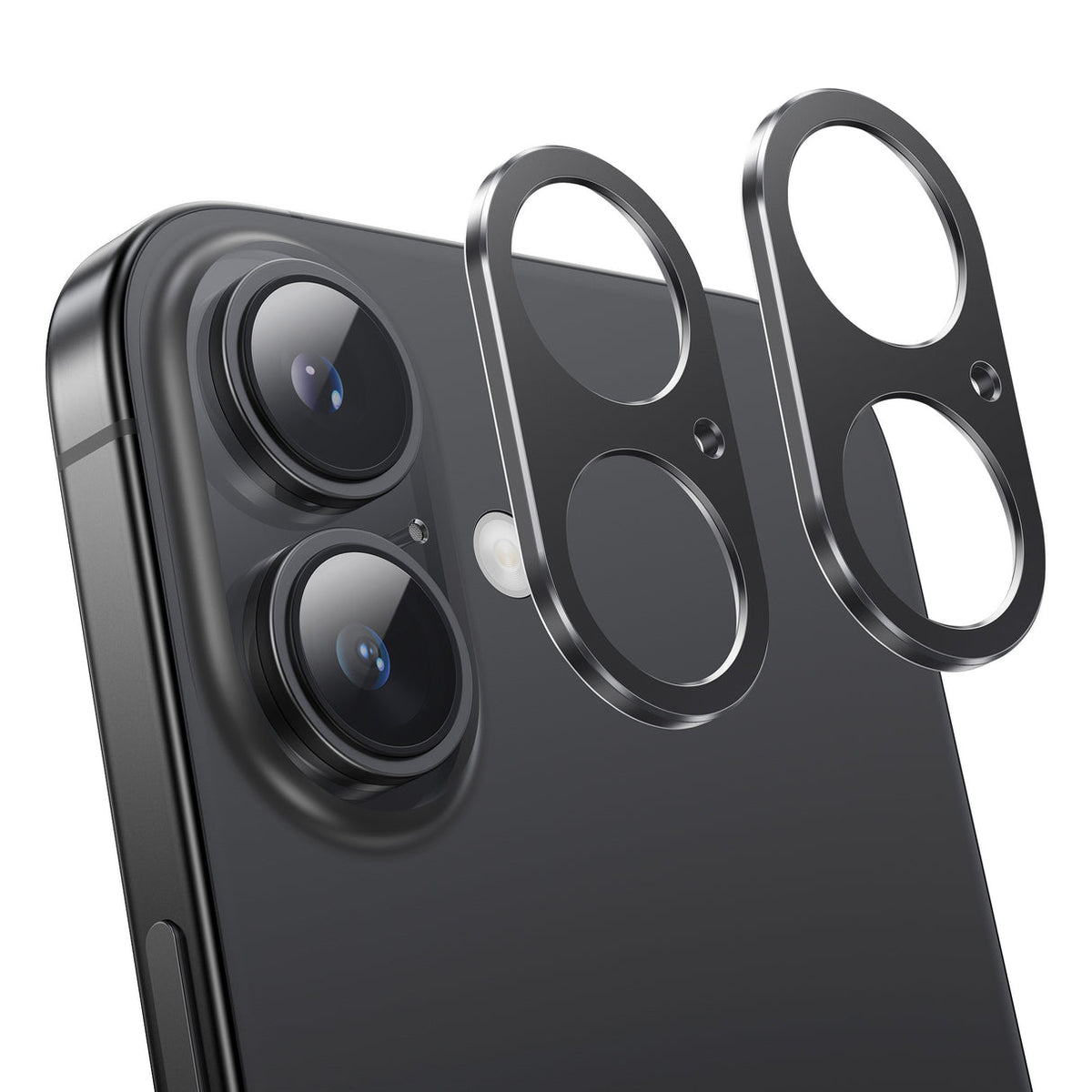 NIMASO iPhone 16/Plus/Pro/Pro Max用 カメラカバー アルミ合金製 