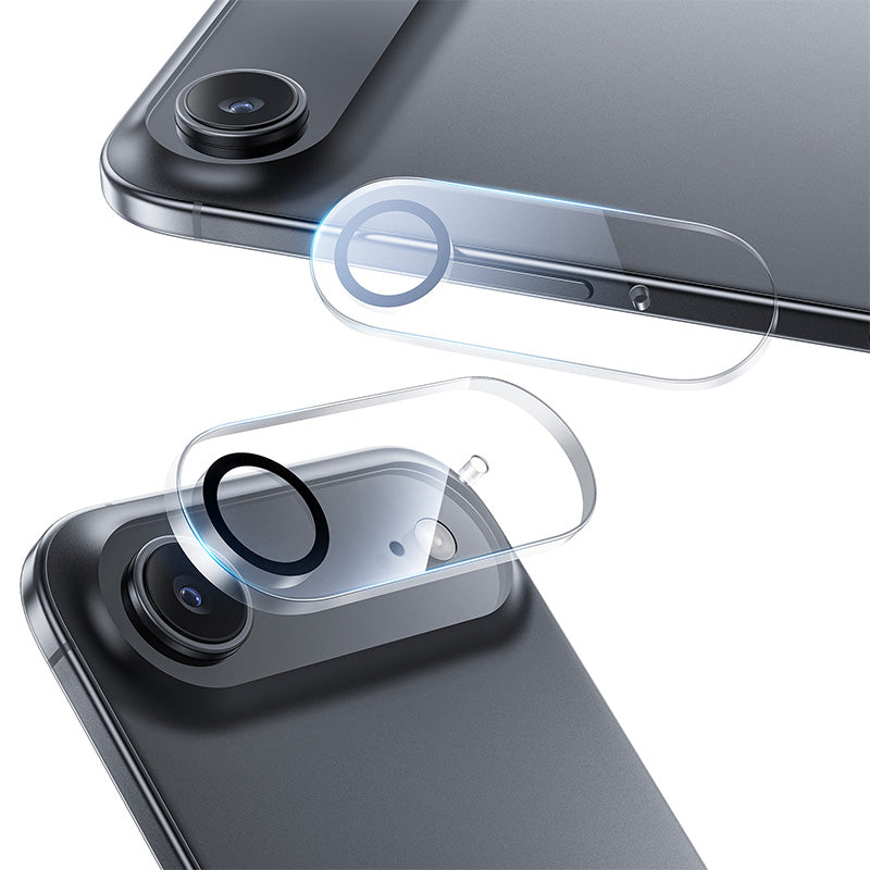 iPhone17 Air カメラフィルム 黒縁 人気