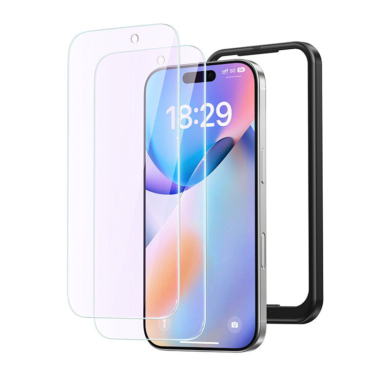 NIMASO iPhone 17 Pro フィルム ブルーライトカット 気泡防止