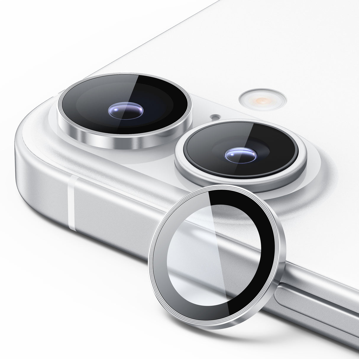 NIMASO Camera Film for iPhone 17/Pro/Pro Max/Air with Black Border and Guide Frame (1 Sheet/2 Sheets)