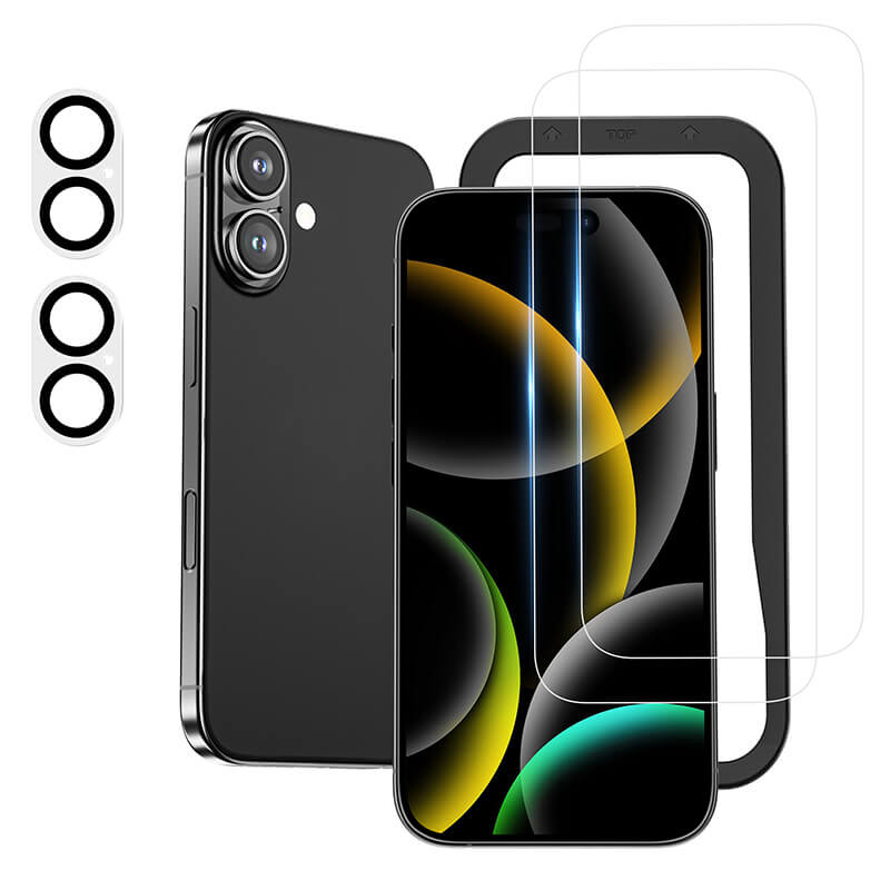 iPhone 16強化ガラスフィルムの貼り方：気泡ゼロにするコツ – NIMASO