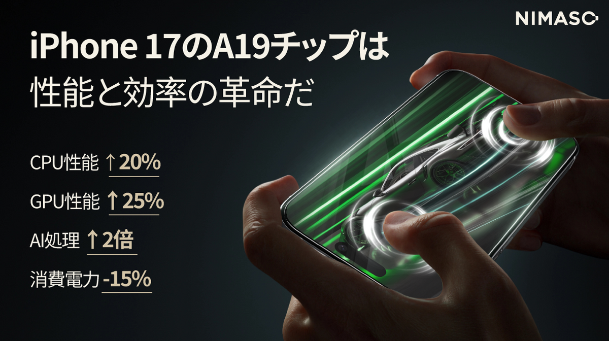 iPhone17 vs iPhone16 Pro|CPU・GPU・AI性能を完全比較 – NIMASO iPhone17 vs iPhone16 Pro|CPU・GPU・AI性能を完全比較 – NIMASO