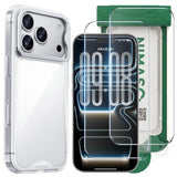 【一部予約】【機巧シリーズ+進化版バリ楽Roller】ケース+ガラスフィルム保護セット MagSafeタイプ・ノーマルタイプ対応 隠しスタンド フィルム2枚入り 360°フル保護 耐衝撃 貼り付け簡単 iPhone 18/17シリーズ用
