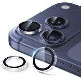 NIMASO iPhone 17/Pro/Pro Max/Air用 カメラフィルム 黒縁取り ガイド枠付き【1枚/2枚セット】