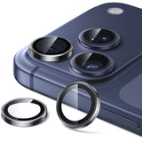 NIMASO iPhone 17/Pro/Pro Max/Air用 カメラフィルム 黒縁取り ガイド枠付き【1枚/2枚セット】