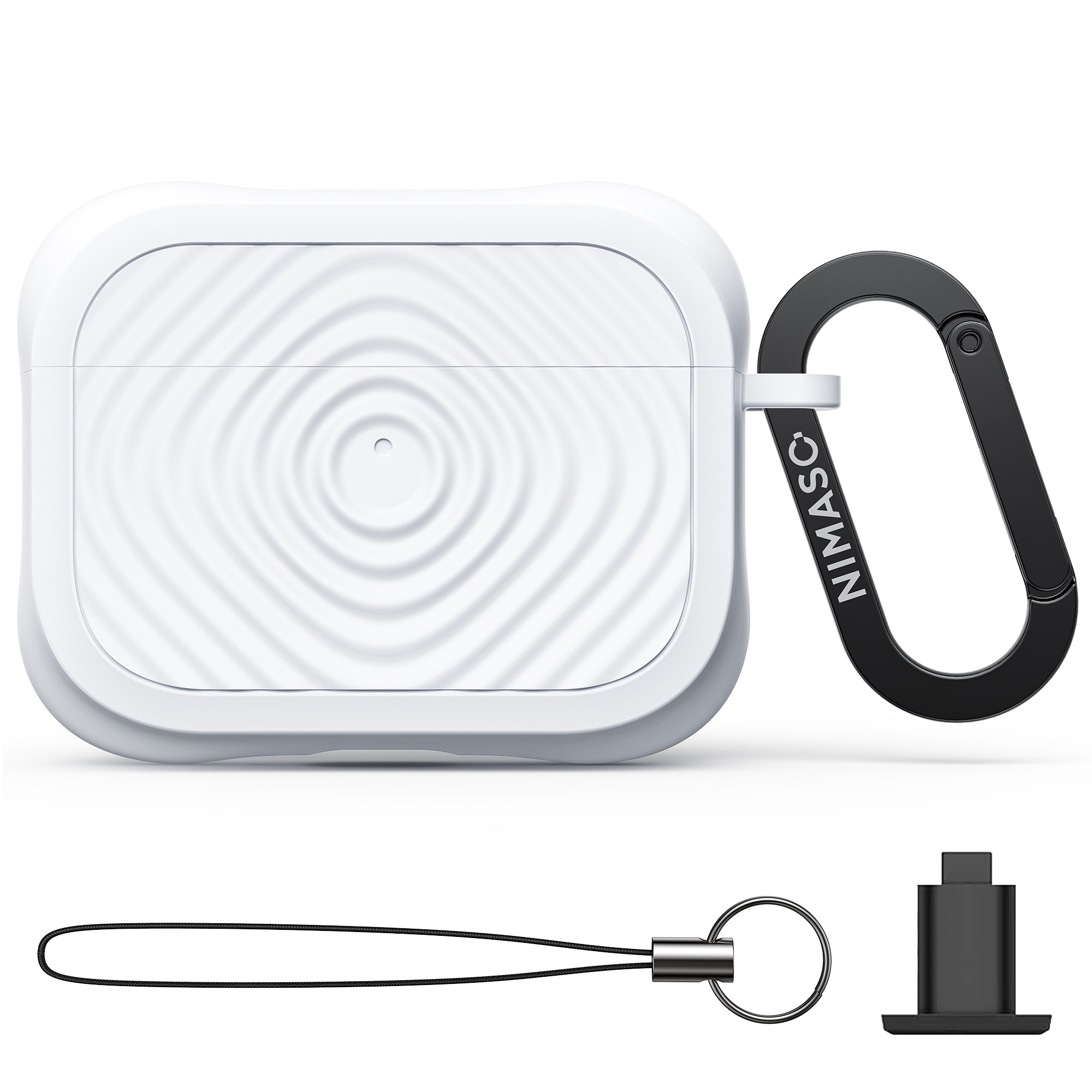 NIMASO Airpods Pro3 2025用 保護ケース シリコーン ワイヤレス充電