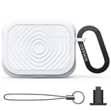 NIMASO Airpods Pro3 2025用 保護ケース シリコーン ワイヤレス充電対応 耐衝撃 キズ防止 カラビナ付き（3色）