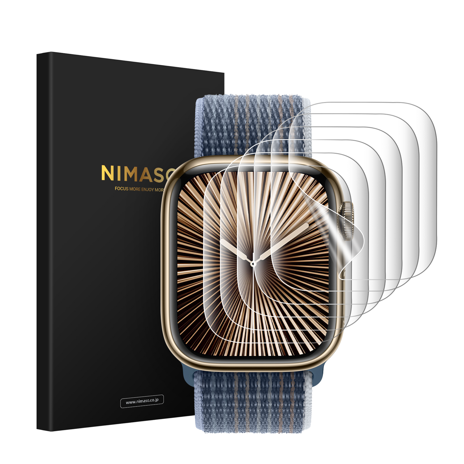 NIMASO フィルム Apple Watch series 10 46mm 対応 アップル NIMASO フィルム Apple Watch series 10 46mm 対応 アップル
