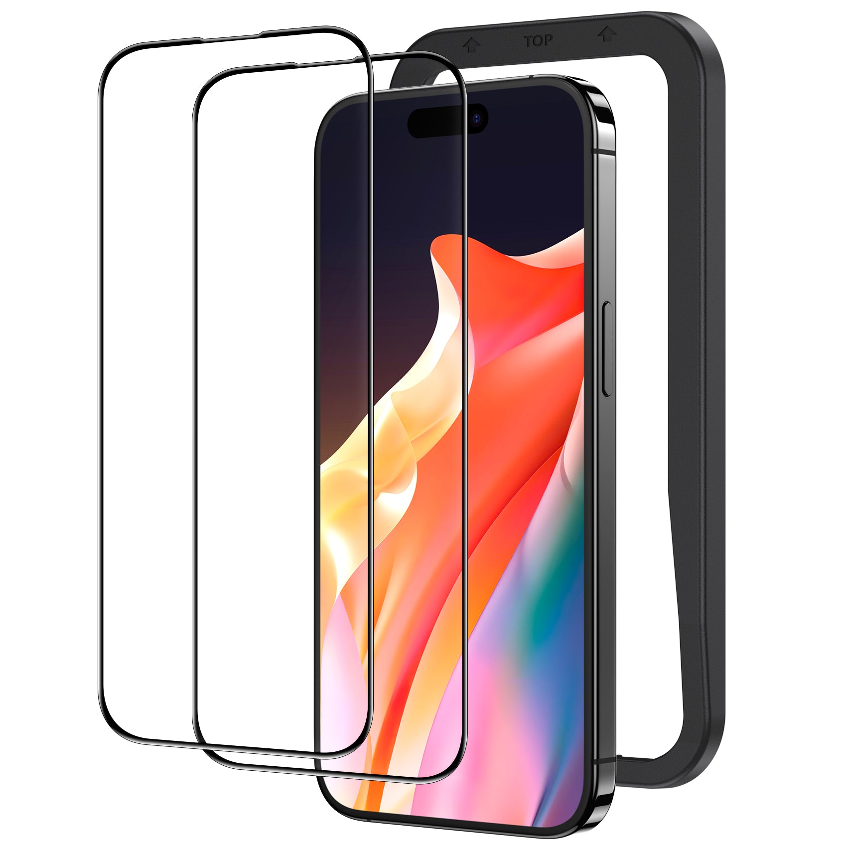 iPhone15 128G black nimasoガラスフィルムセット Amazon | NIMASO ガラスフィルム iPhone 15用強化ガラス 黒縁