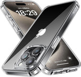 NIMASO ケース iPhone 15/Plus/Pro/Pro Max用 クリア 保護ケース 黄変防止 スマホケース
