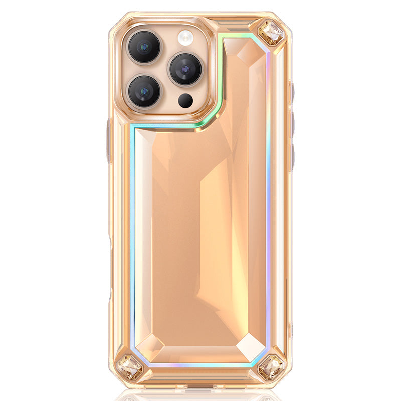NIMASO iPhone 16/Pro/Pro Max用ケース ダイヤモンド 高級感 耐