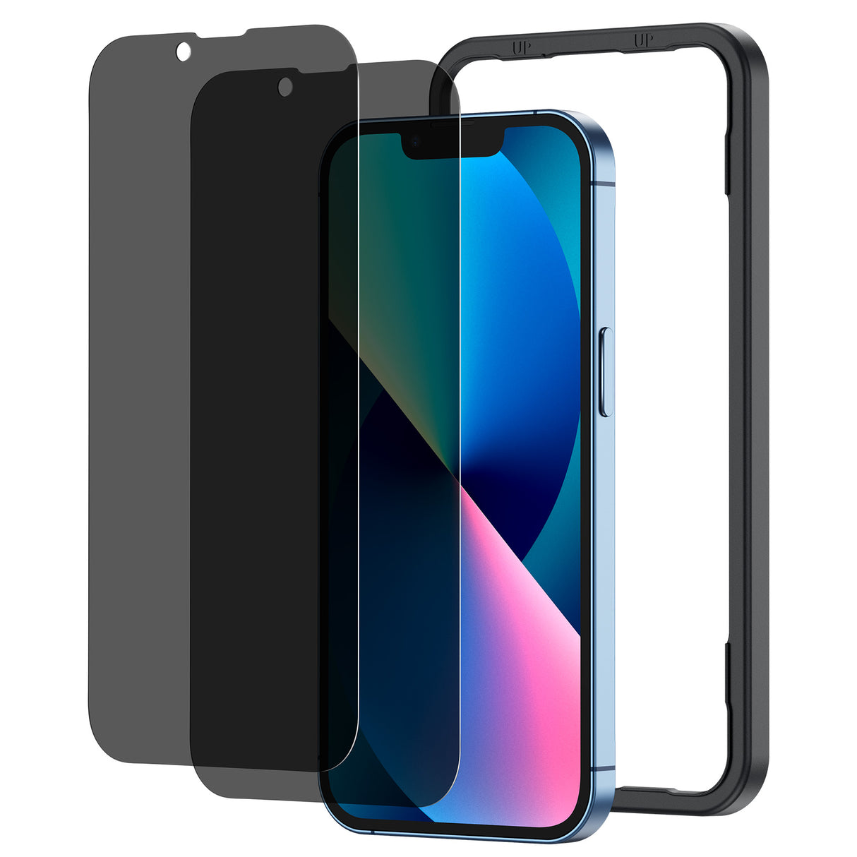 iPhone 16e 覗き見防止 強化ガラスフィルム