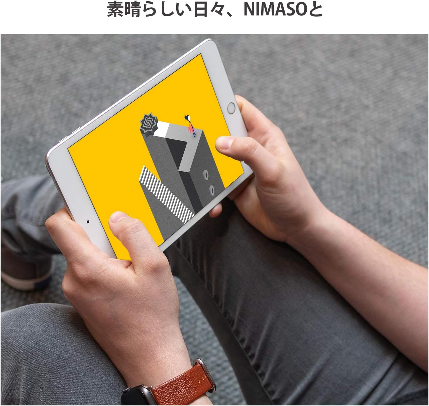 iPad mini 4 セルラーモデル（付属品有）（光沢ガラスフィルム貼済） 91B2SQUwghL._UF350,350_QL50_.jpg