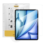 「バリ楽Box」NIMASO ガラスフィルム iPad Air 11 インチ M4 第8世代 2026/iPad Air M3 第7世代 2025/iPad Air M2 第6世代 2024用 ガイド枠付き