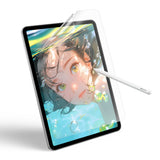 NIMASO ペーパーライクフィルム  iPad Pro(第1/2/3/4世代 2022 M2)/iPad Air(第4/5世代)用 アンチグレア 反射低減 指紋防止 紙のような描き心地 位置決めガイド付き