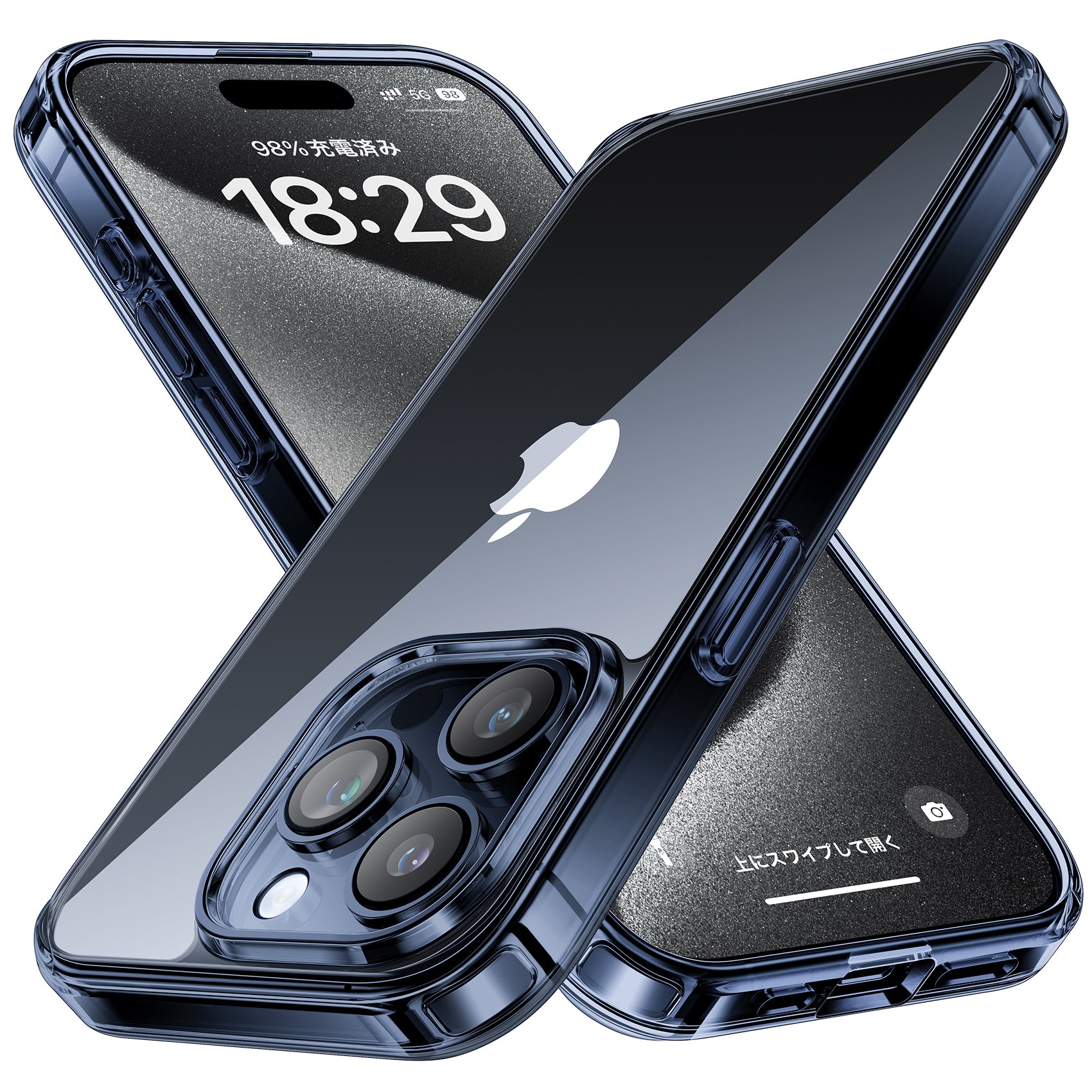 NIMASO ケース iPhone 15/Plus/Pro/Pro Max用 クリア 保護ケース NIMASO ケース iPhone 15/Plus/Pro/Pro Max用 クリア 保護ケース
