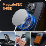 NIMASO  iPhone 15 Pro用ケース MagSafe対応 マット仕上げ 強化ガラス