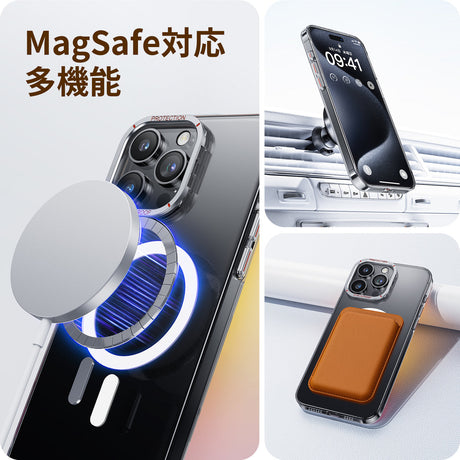 iPhone 15 Pro/Pro Max用ケース　MagSafe対応