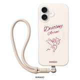 【NIMASO x Destinyシリーズ】 iPhone 17/17 Pro/17 Pro Max/iPhone 16/iPhone 16 Pro/iPhone 16 Pro Max用 ペアケース MagSafe対応 お揃いギフト 限定ストラップ付き