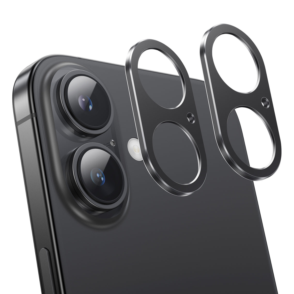 iPhone 16/Plus用 カメラカバー アルミ合金製 レンズ保護