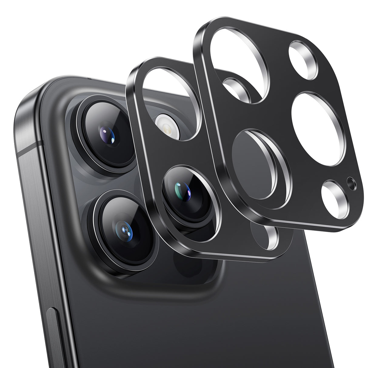 NIMASO iPhone 16/Plus/Pro/Pro Max用 カメラカバー アルミ合金製