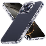 NIMASO  iPhone 16/Plus/Pro/Pro Max用ケース 背面強化ガラス スマホケース（氷晶シリーズ）