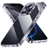 NIMASO  iPhone 16/Plus/Pro/Pro Max用ケース 背面強化ガラス スマホケース（氷晶シリーズ）