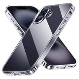 NIMASO  iPhone 16/Plus/Pro/Pro Max用ケース 背面強化ガラス スマホケース（氷晶シリーズ）