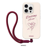 【NIMASO x Destinyシリーズ】 iPhone 17/17 Pro/17 Pro Max/iPhone 16/iPhone 16 Pro/iPhone 16 Pro Max用 ペアケース MagSafe対応 お揃いギフト 限定ストラップ付き