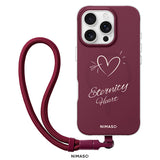 【NIMASO x Destinyシリーズ】 iPhone 17/17 Pro/17 Pro Max/iPhone 16/iPhone 16 Pro/iPhone 16 Pro Max用 ペアケース MagSafe対応 お揃いギフト 限定ストラップ付き