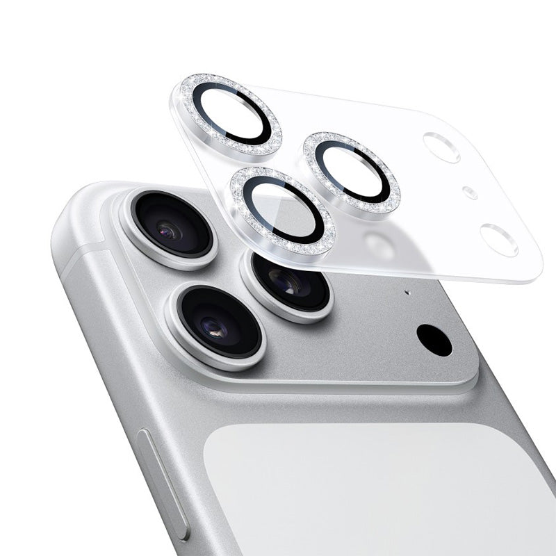 iphone17 カメラ カバー キラキラ 一体型 グリッターレンズカバー – NIMASO