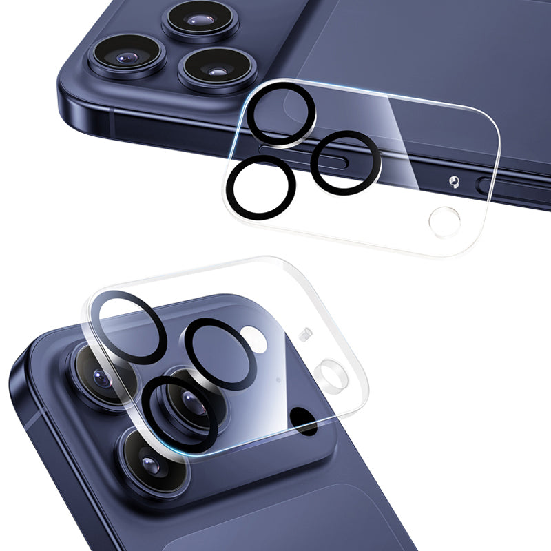 カメラのナンバーⅡフイルムケース NIMASO iPhone 17/Pro/Pro Max/Air用 カメラフィルム 4色 全面保護 黒