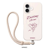 【NIMASO x Destinyシリーズ】 iPhone 17/17 Pro/17 Pro Max/iPhone 16/iPhone 16 Pro/iPhone 16 Pro Max用 ペアケース MagSafe対応 お揃いギフト 限定ストラップ付き