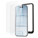 iPhone 17 ガラスフィルム 高透明 指紋防止 9H硬度