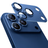 NIMASO iPhone 17/Pro/Pro Max/Air用 カメラフィルム アルミ合金＋9H強化ガラス 全面保護 黒縁取り 耐衝撃 ガイド枠付き