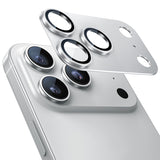 NIMASO iPhone 17/Pro/Pro Max/Air用 カメラフィルム アルミ合金＋9H強化ガラス 全面保護 黒縁取り 耐衝撃 ガイド枠付き