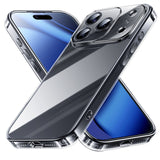 NIMASO iPhone 17/Pro/Pro Max/Air用 ケース クリア/マット 強化ガラス 9H硬度 耐衝撃 黄変防止（氷晶シリーズ）