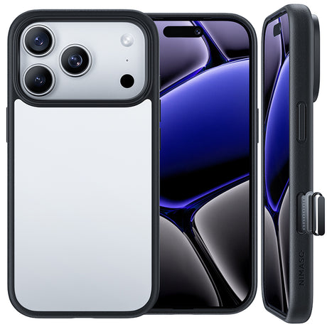 iPhone 17 Pro Max ケース 半透明 かっこいい 防衝撃