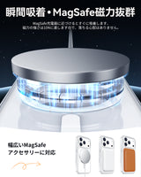 NIMASO iPhone 17/Pro/Pro Max用 スマホケース MagSafe対応 背面強化ガラス クリア/マット 黄変防止 ストラップホール付き（氷晶シリーズ）