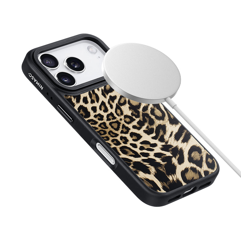 iPhone 17 Air ケース チーター柄 ワイヤレス充電対応 おしゃれ