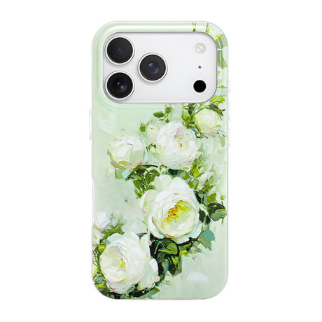 人気 iPhone 17 Pro ケース フローラルシリーズ 耐衝撃