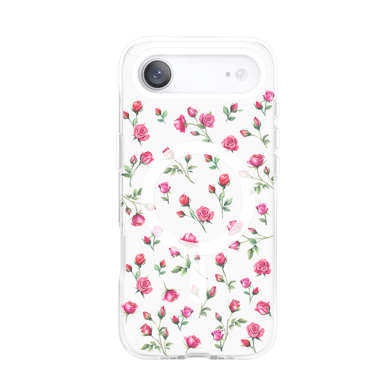 iPhone 17 Air ケース 赤いバラ おしゃれ かわいい