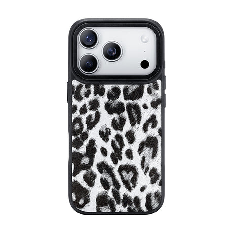 iPhone 17 Air ケース おしゃれ ユキヒョウ柄 耐衝撃
