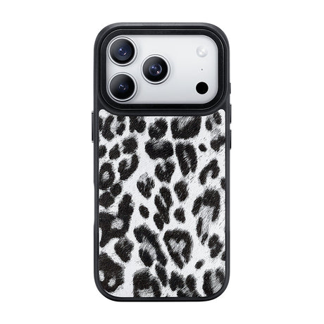 NIMASO iPhone 17 Pro Max ケース MagSafe対応 ユキヒョウ柄 ワイヤレス充電対応