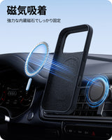 NIMASO iPhone 17/Pro/Pro Max/Air用 ケース MagSafe対応 シリコン 全面保護 耐衝撃 指紋防止 ワイヤレス充電対応 カメラコントロールカバー付き （望見シリーズ）