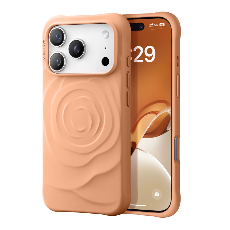 iPhone 17 シリコンケース ピンク かわいい・MagSafe対応・手触り抜群