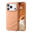 iPhone 17 ケース シリコン 立体感 おしゃれ 花柄 全面保護